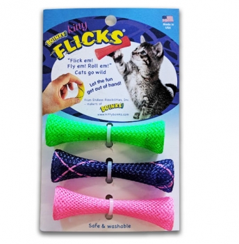 Kitty Flicks Flexible 'Flickable' Cat Toys - SHIPS FREE!